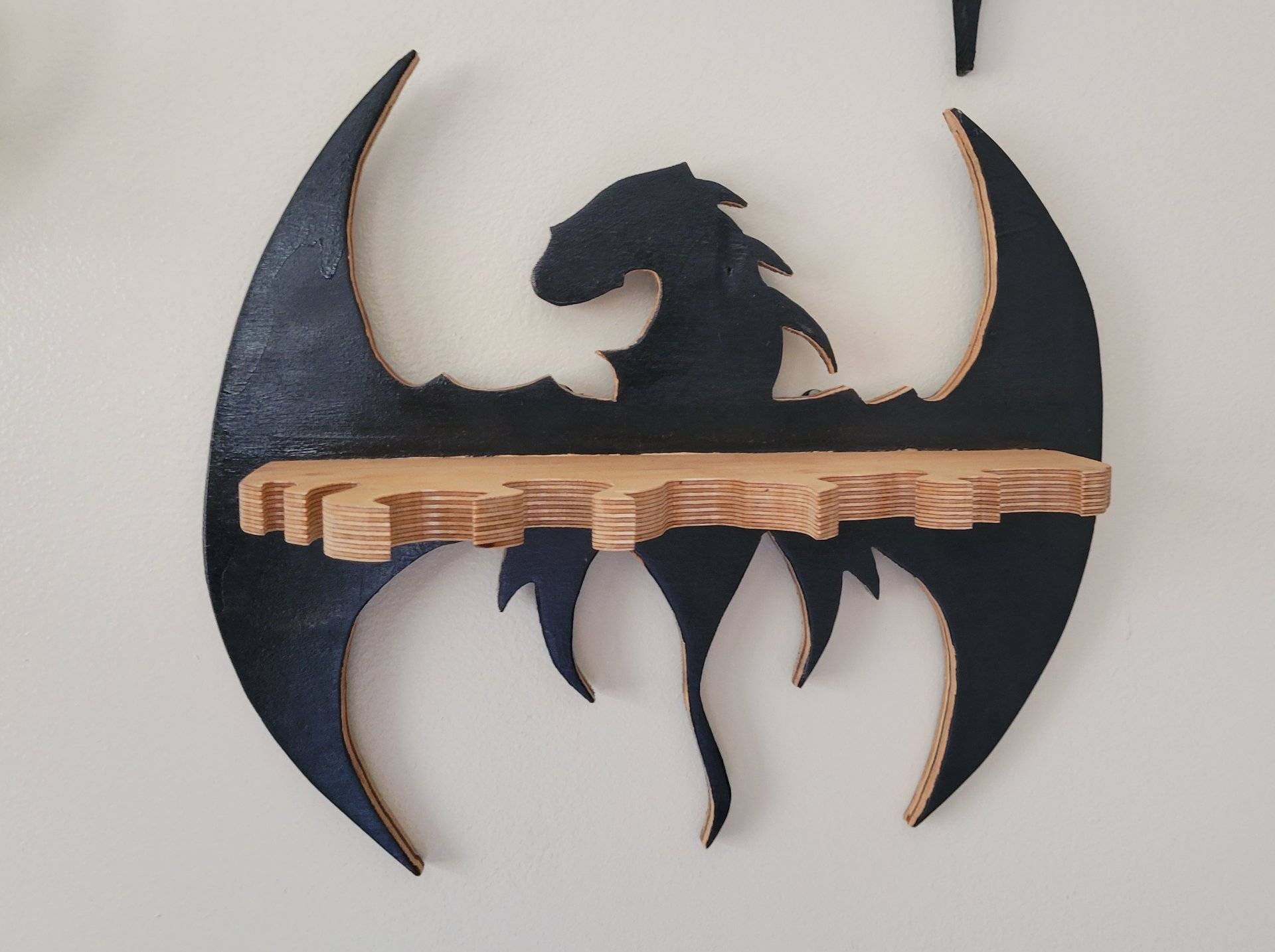 Handmade Dragon Shelf