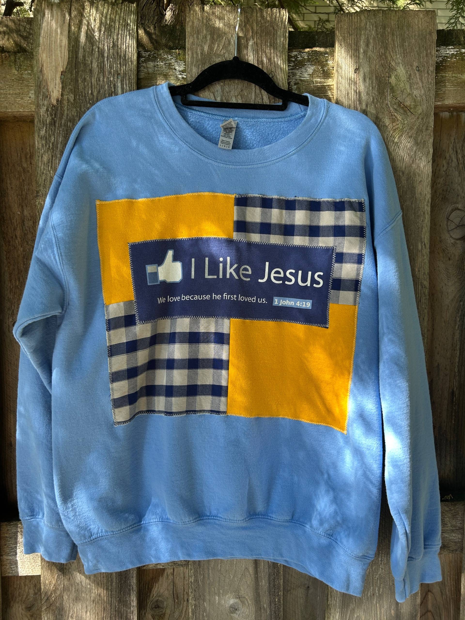 I Like Jesus Crewneck Sweatshirt