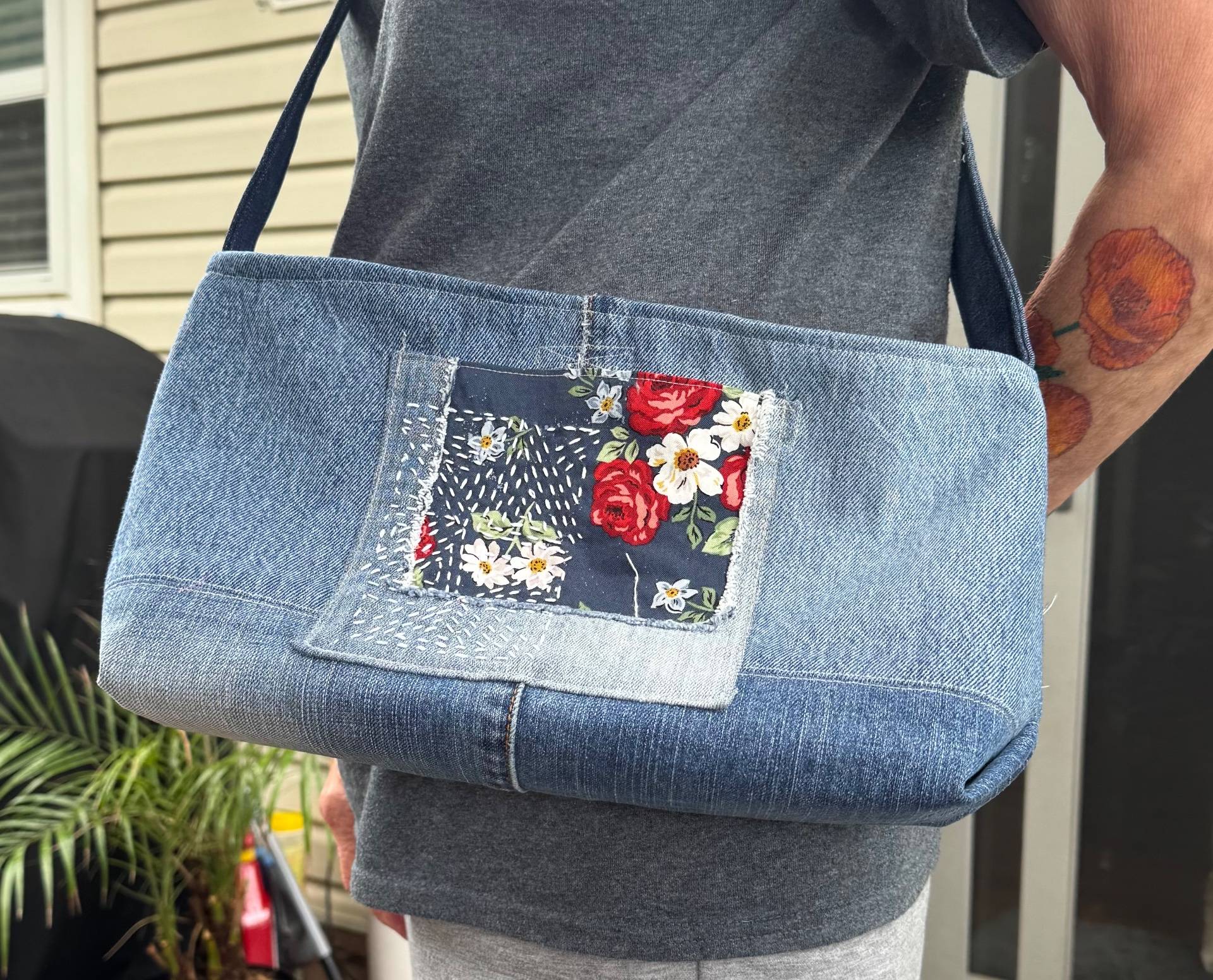 The garden Jean bag